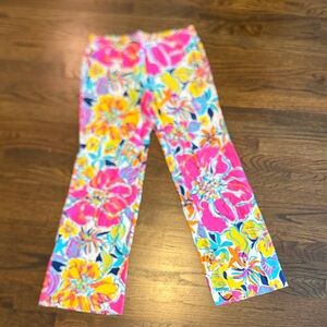Lilly Pulitzer Georgia May palazzo pants med